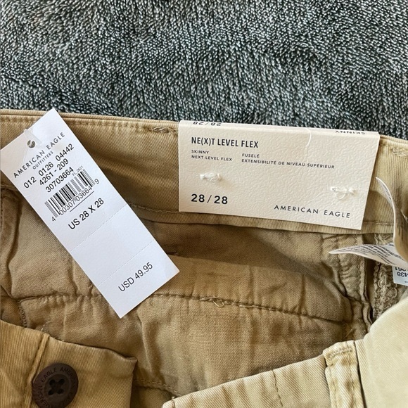 NWT American Eagle Next Level Flex Beige Size 28 - Picture 9 of 9